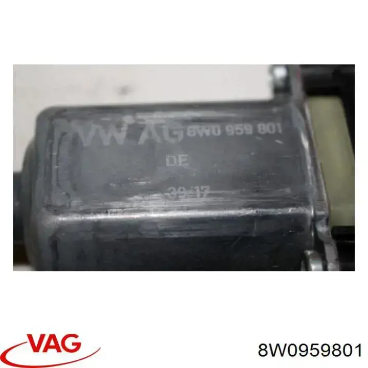 Comprar 8W0959801 VAG Motor ventanilla coche, puerta delantera izquierda