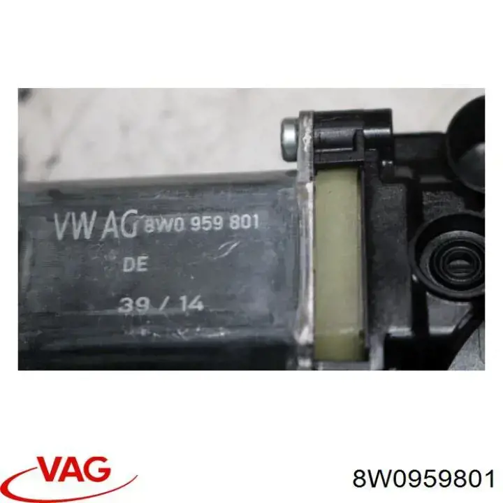 8W0959801 VAG motor del elevalunas eléctrico