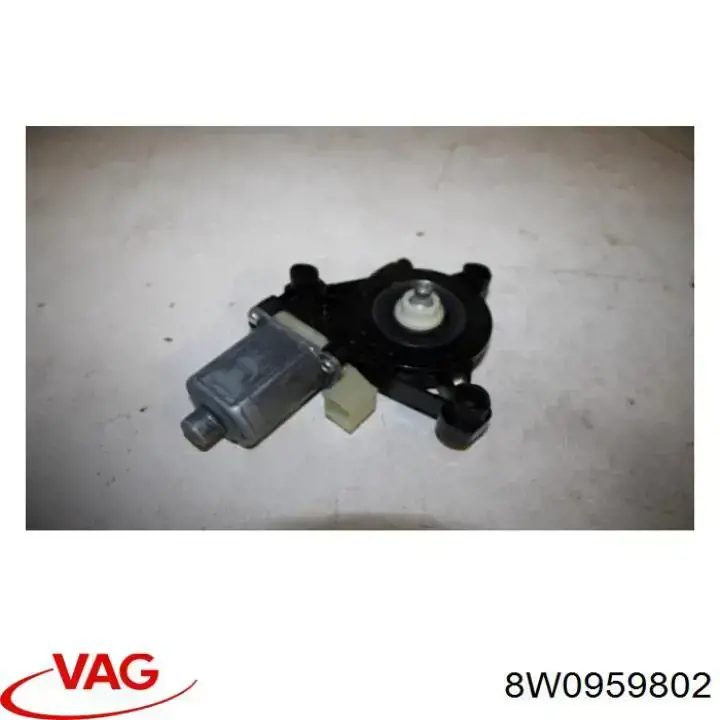 Motor del elevalunas de la puerta delantera derecha VAG 8W0959802