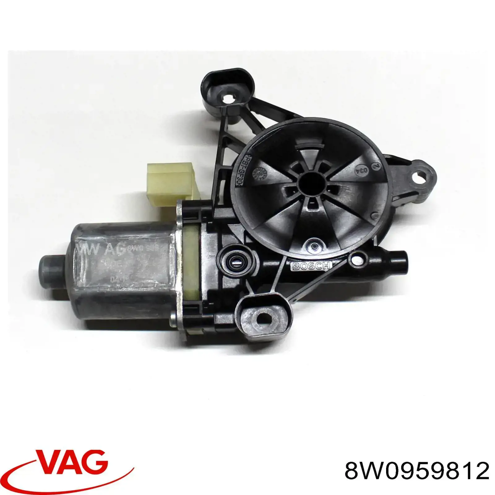 Comprar 8W0959812 VAG Motor del elevalunas de la puerta trasera derecha