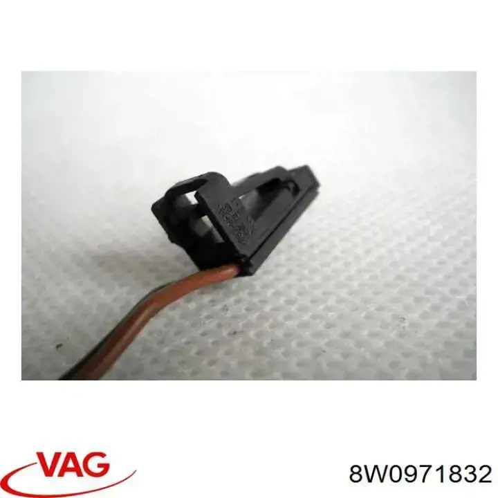 Conector de la luz de la matrícula VAG 8W0971832