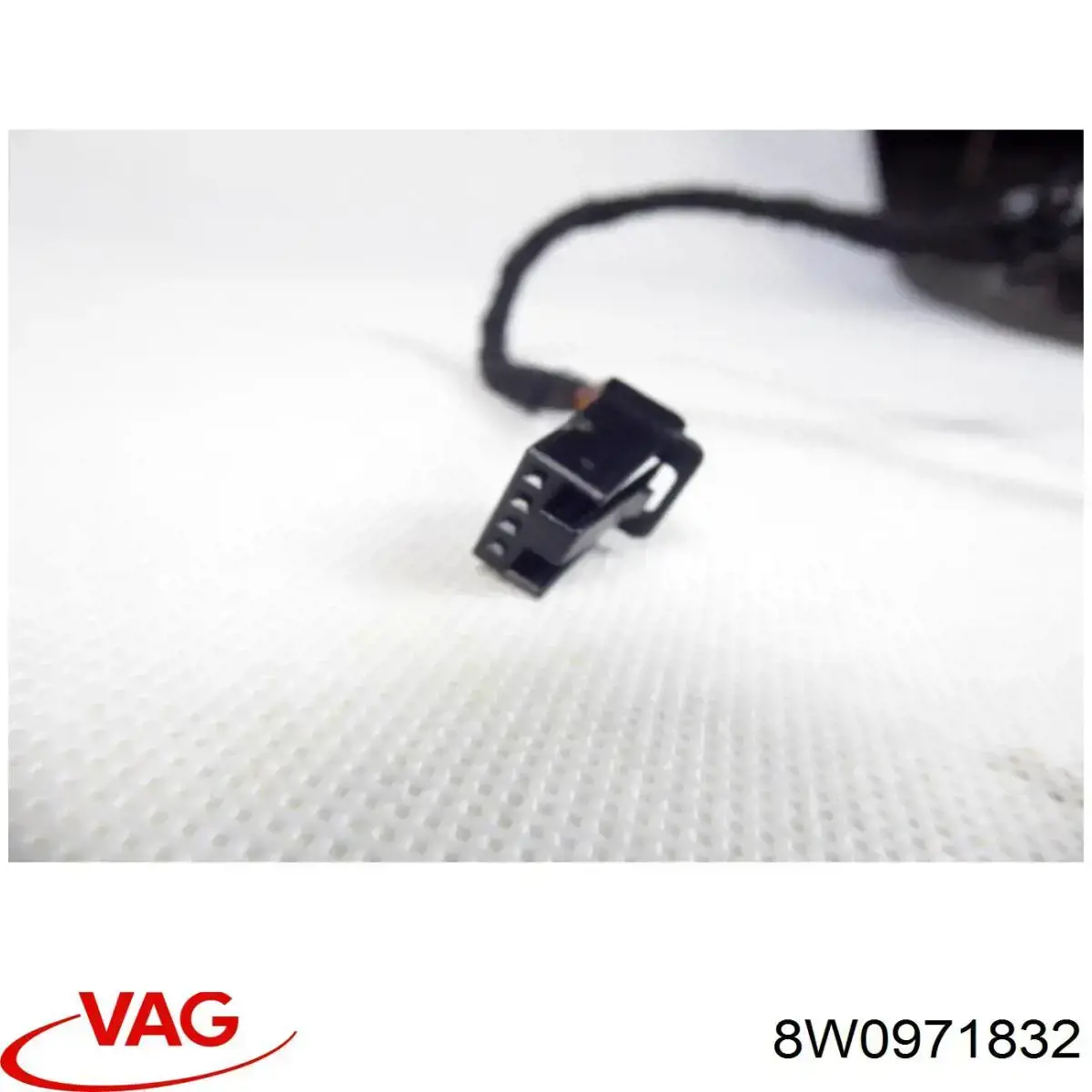 8W0971832 VAG Conector de la luz de la matrícula