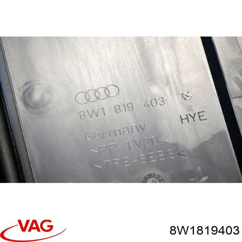 Comprar 8W18194039B9 VAG Vierteaguas