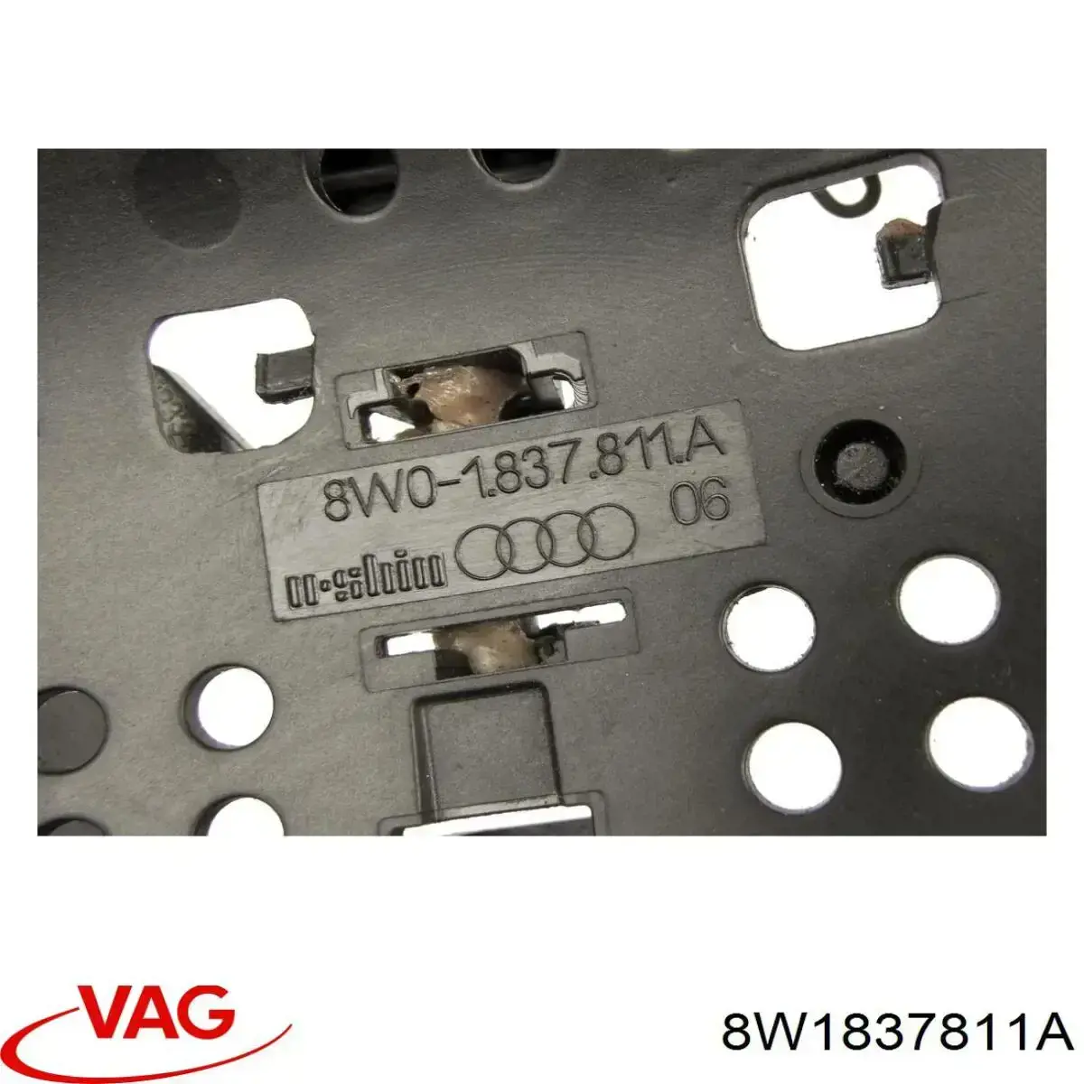 Comprar 8W1837811A VAG Soporte de manija exterior de puerta delantera izquierda