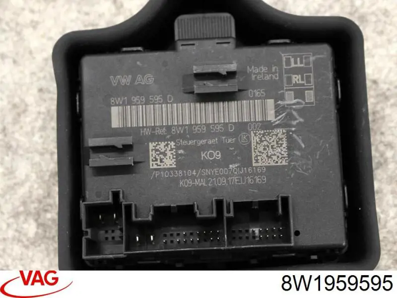 Módulo de confort de la puerta trasera VAG 8W1959595