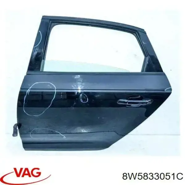 8W5833051C VAG Puerta trasera izquierda