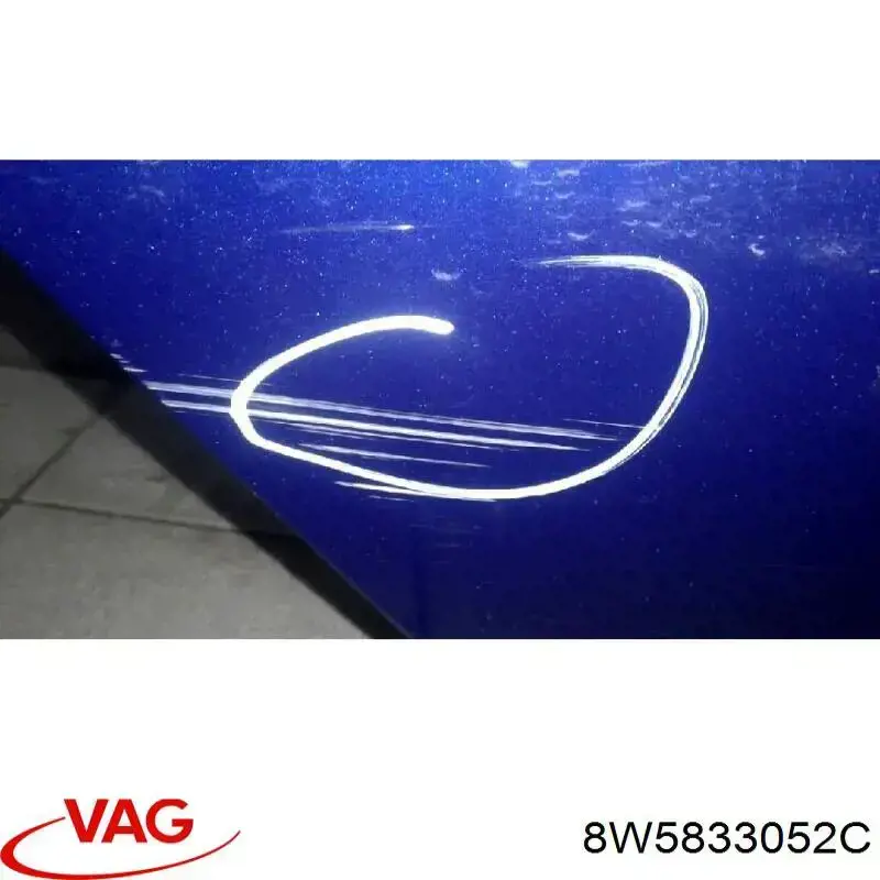 Puerta trasera derecha VAG 8W5833052C precio, desde 805,86 EUR