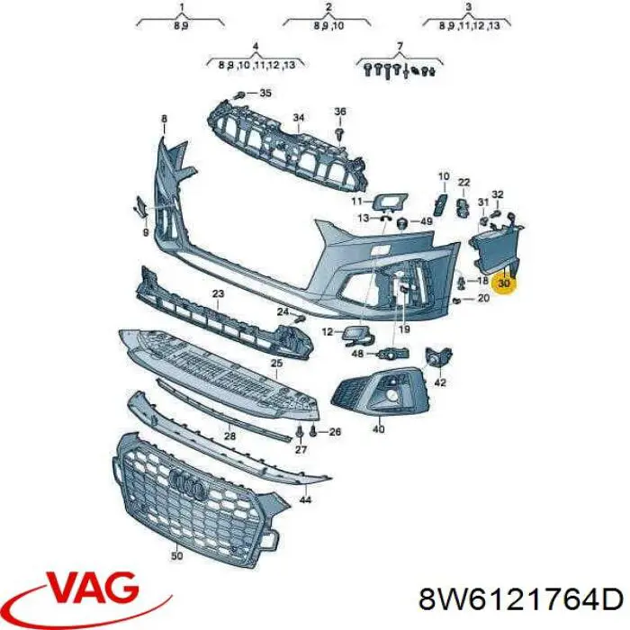  VAG 8W6121764D precio, desde 33,41 EUR