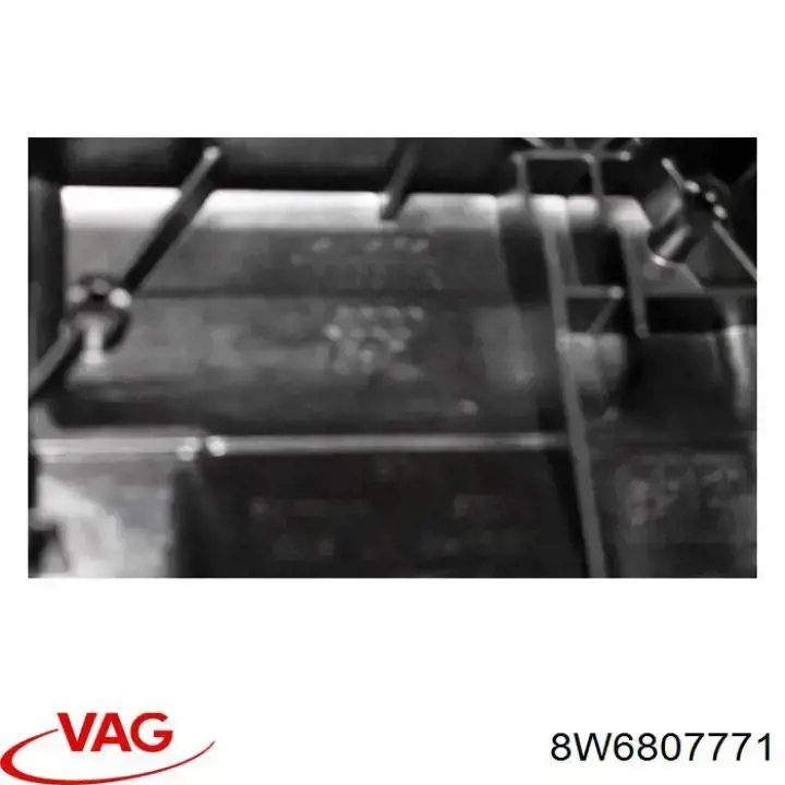 Comprar 8W6807771 VAG Soporte central del parachoques delantero