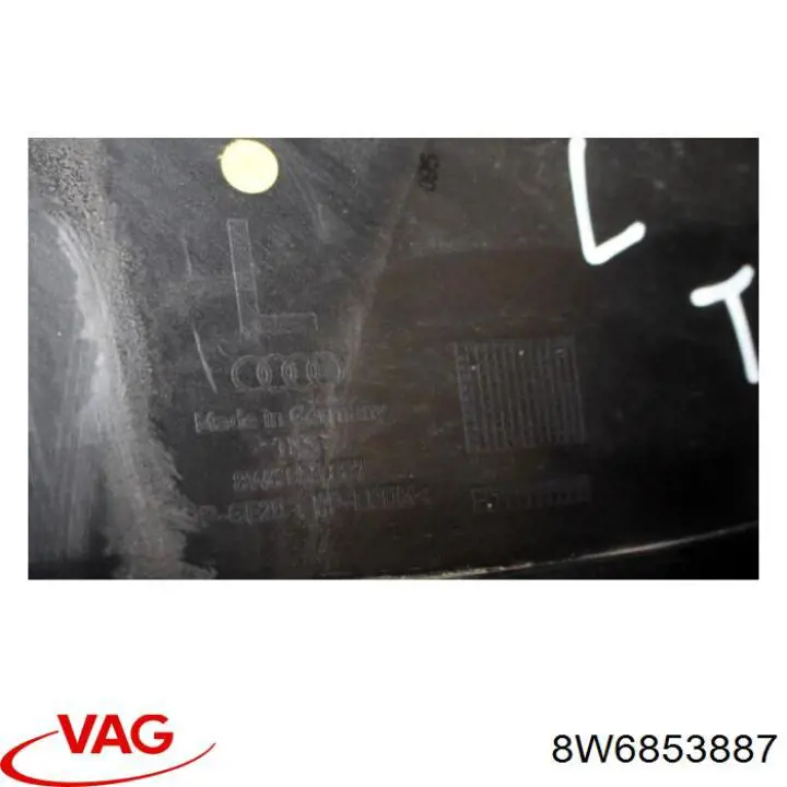 Guardalodos delantero izquierdo VAG 8W6853887 precio, desde 32,75 EUR
