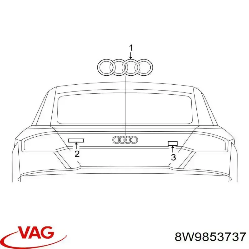 8W9853737 VAG 