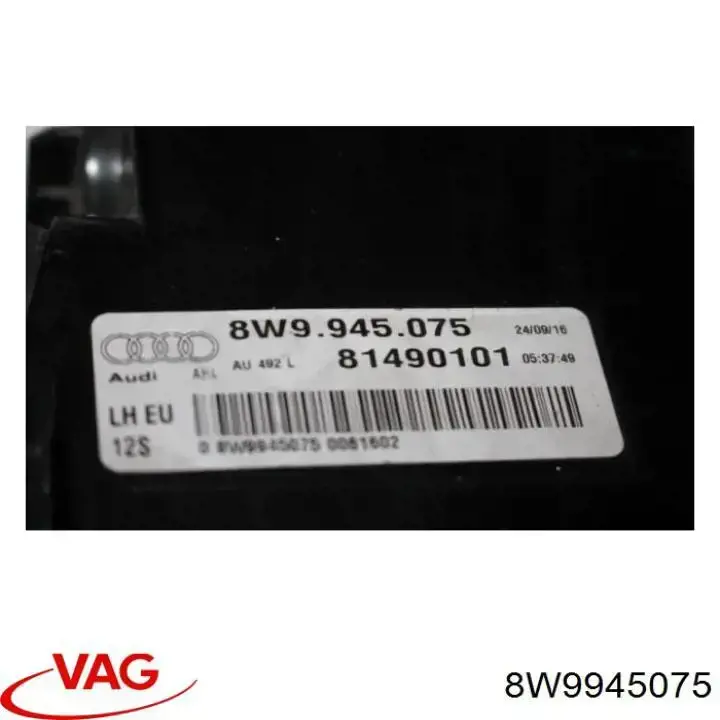 Piloto trasero interior izquierdo VAG 8W9945075 precio, desde 146,65 EUR