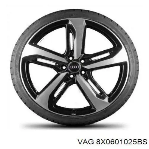 Comprar 8X0601025BS VAG Aros de rueda
