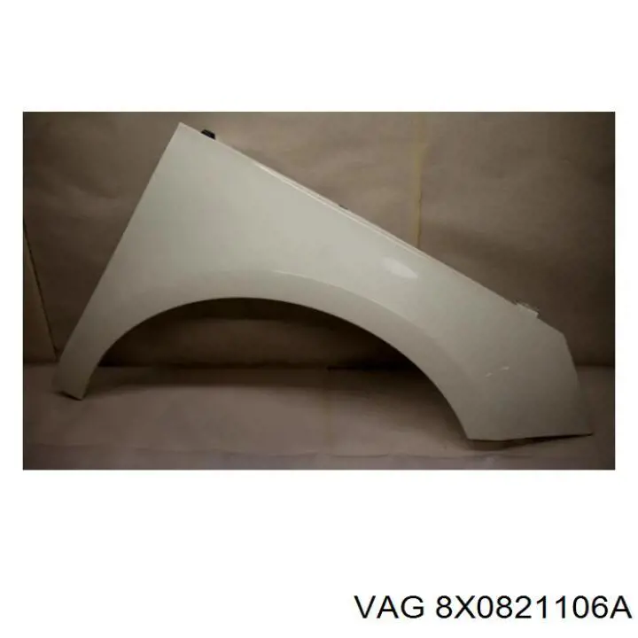 Guardabarros delanteros derecho VAG 8X0821106A precio, desde 178,60 EUR