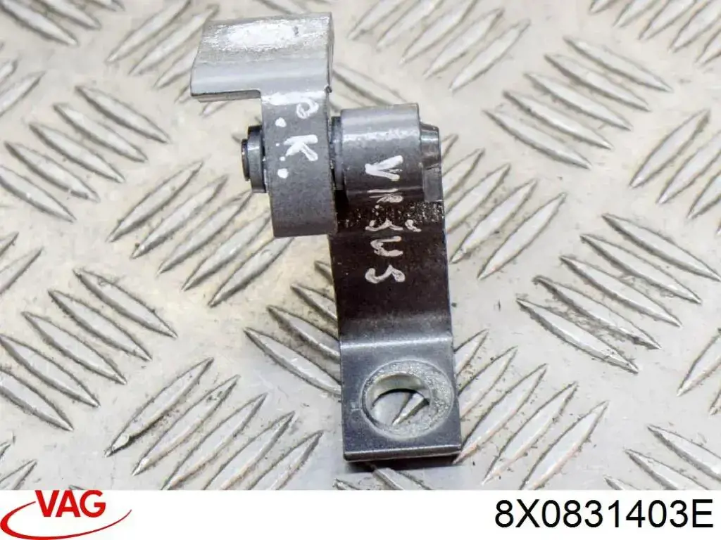 Bisagra superior izquierda de puerta trasera batiente VAG 8X0831403E