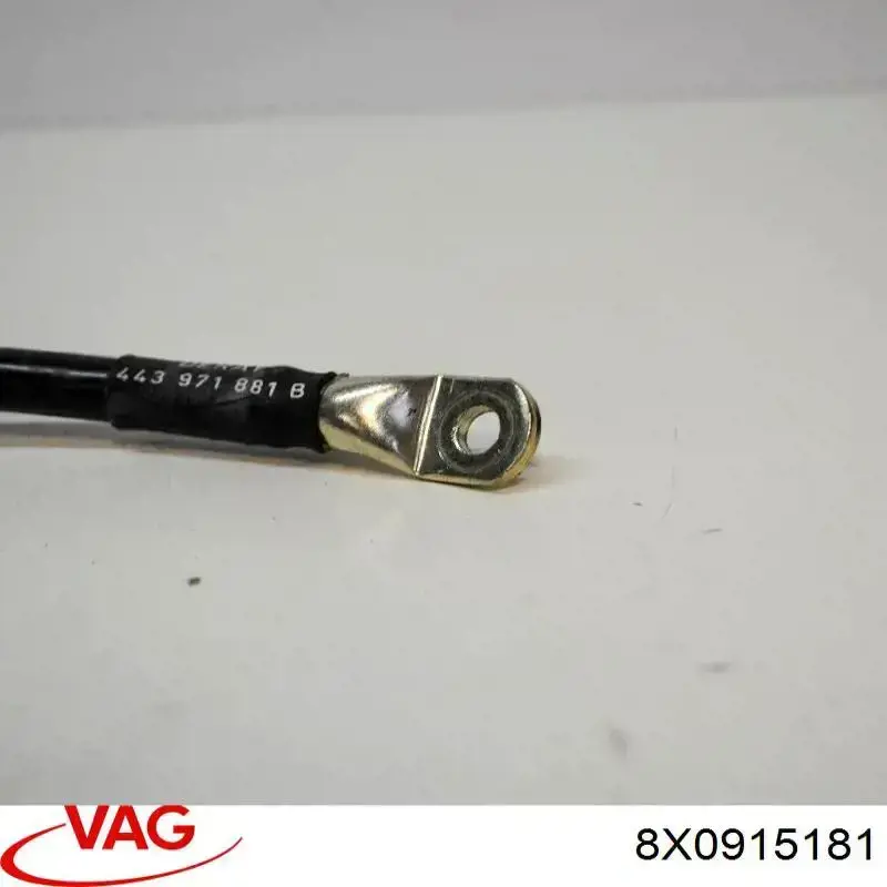 Cable de masa de batería VAG 8X0915181