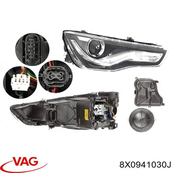 Comprar 8X0941044 VAG Faro derecho