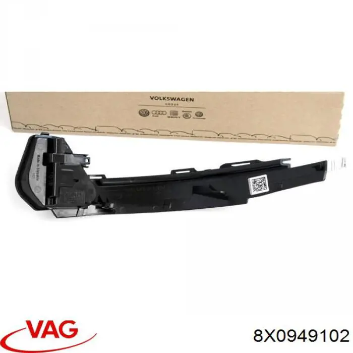 8X0949102 VAG luz intermitente de retrovisor exterior derecho