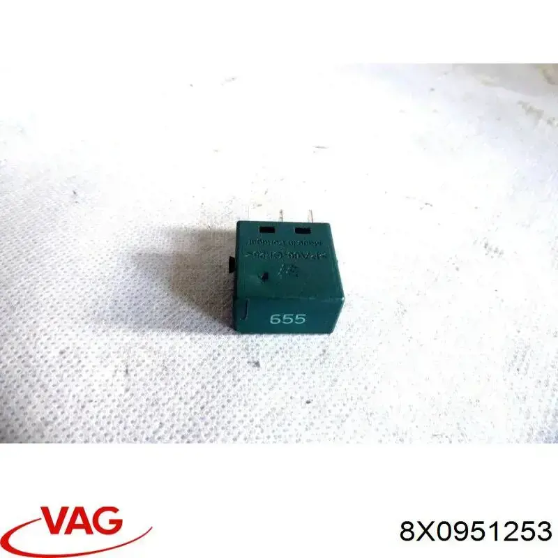 8X0951253 VAG relé eléctrico multifuncional