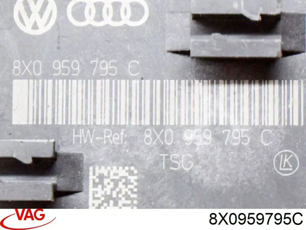 Módulo de confort de la puerta trasera VAG 8X0959795C precio, desde 46,46 EUR