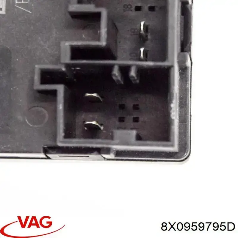 Módulo de confort de la puerta trasera VAG 8X0959795D precio, desde 39,20 EUR