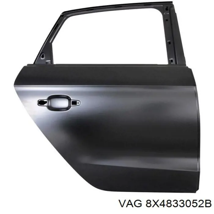8X4833052B VAG Puerta trasera derecha