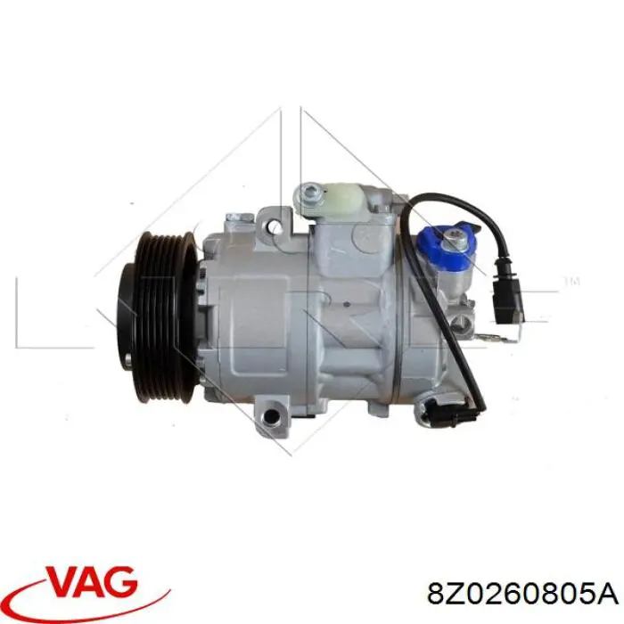 8Z0260805A VAG compresor de aire acondicionado