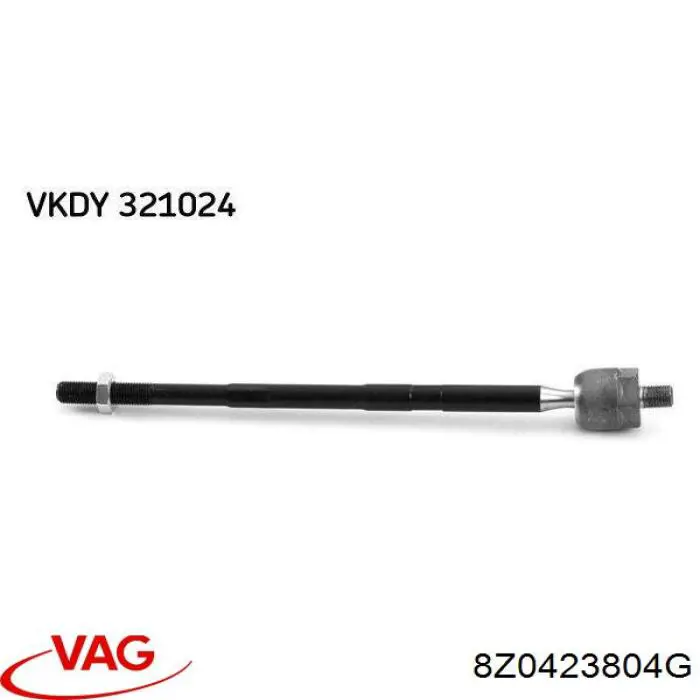 8Z0423804G VAG barra de acoplamiento completa derecha