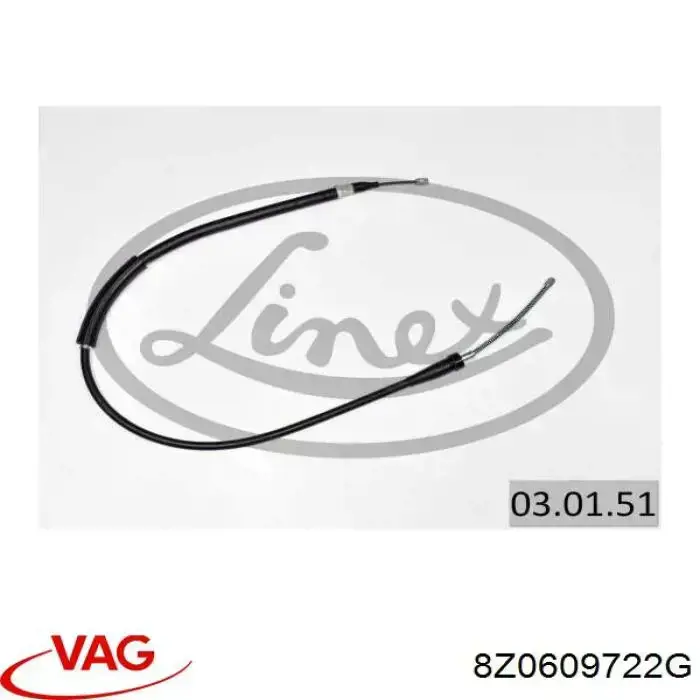 Cable de freno de mano trasero derecho/izquierdo Beca Cables 1201001 precio, desde 15,45 EUR