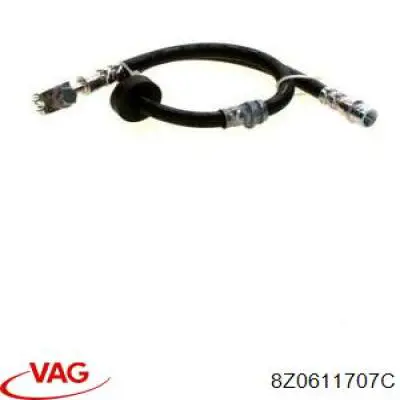 8Z0611707C VAG Tubo de frenos delantero