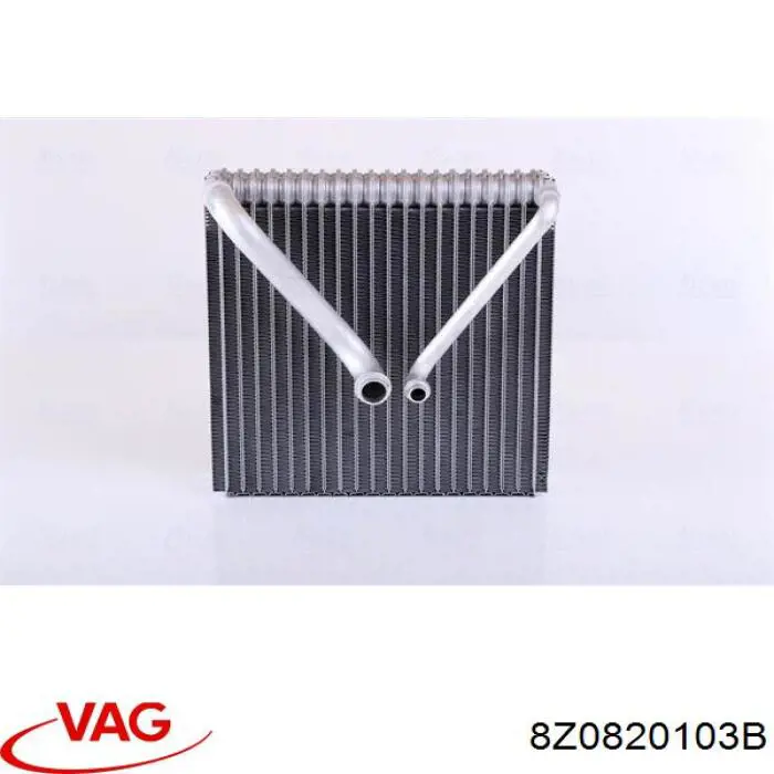 8Z0820103B VAG evaporador, aire acondicionado