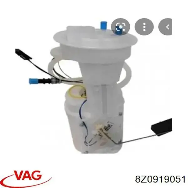 8Z0919051 VAG Módulo de alimentación de combustible