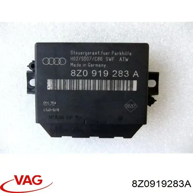 Comprar 8Z0919283A VAG Módulo de control del asistente de aparcamiento
