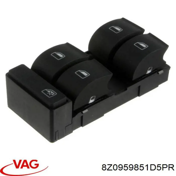 Unidad de control de elevalunas delantera izquierda VAG 8Z0959851D5PR precio, desde 50,82 EUR