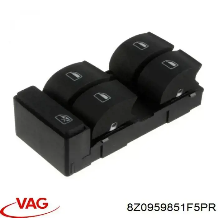 Unidad de control de elevalunas delantera izquierda VAG 8Z0959851F5PR precio, desde 50,82 EUR