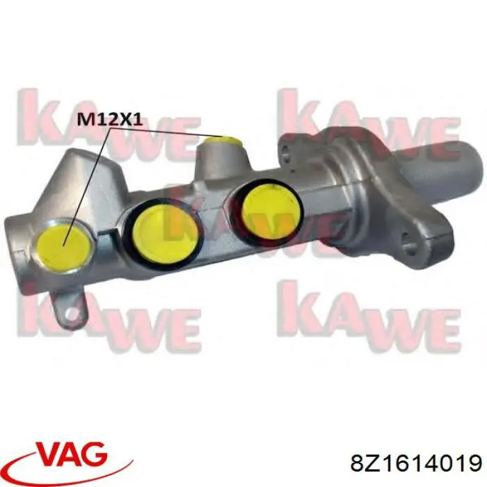 Bomba de freno 8Z1614019 VAG