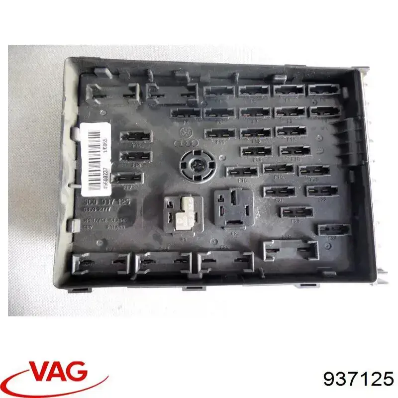 937125 VAG cubierta, caja de fusibles