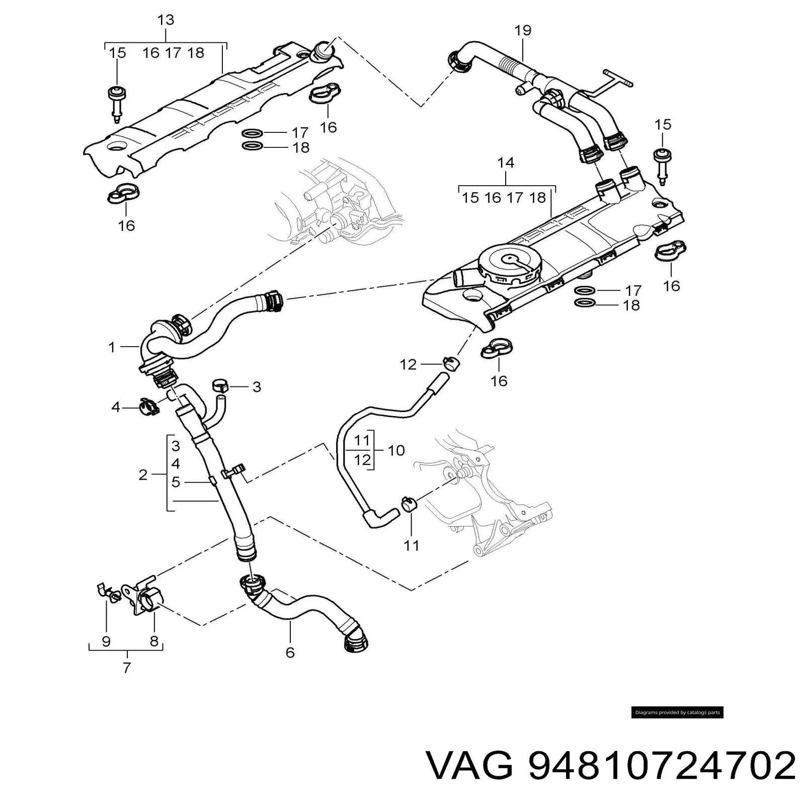 Válvula PCV Porsche Cayenne SUV (955) (2002 - 2010) precio, desde 87,89 EUR