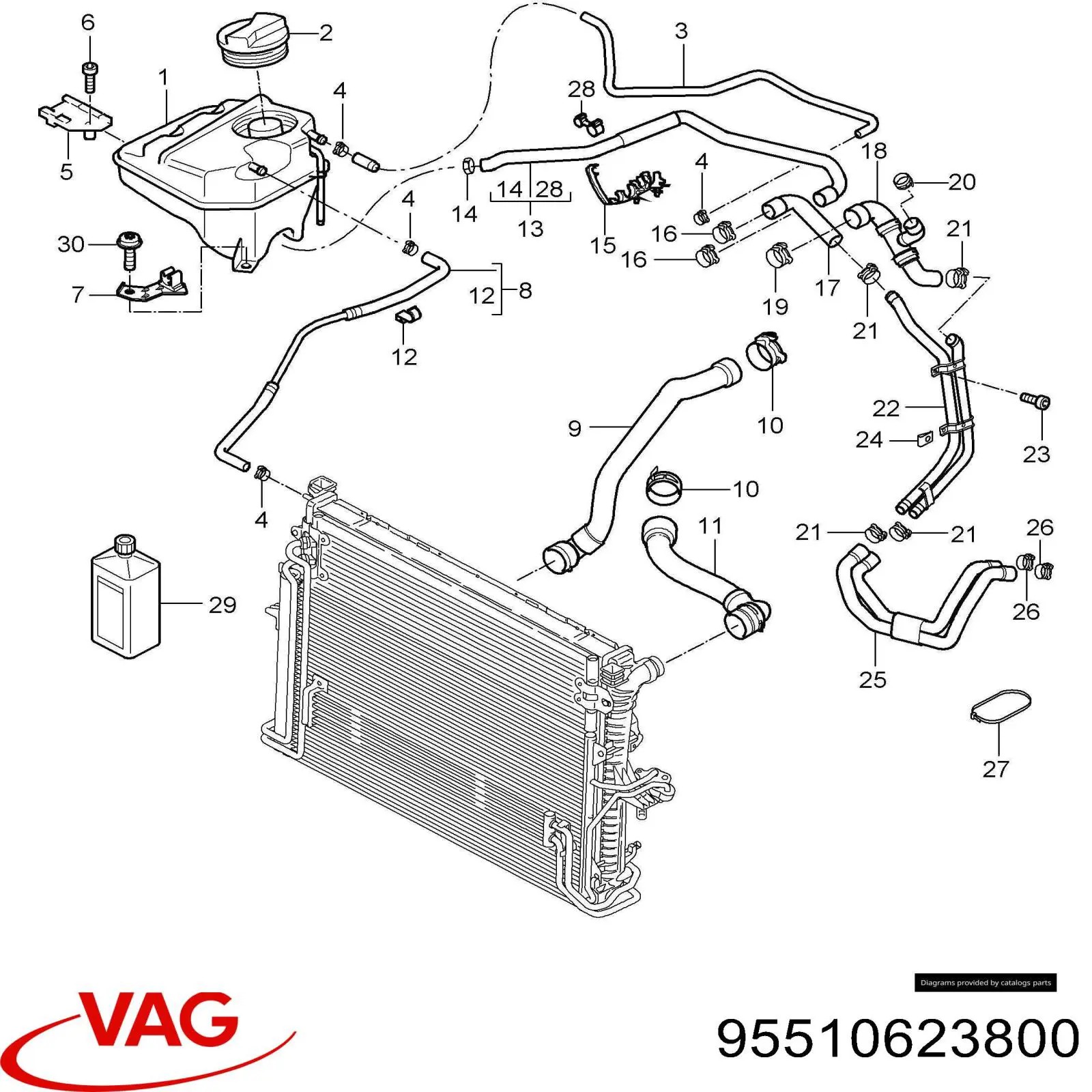 Comprar 95510623800 VAG 