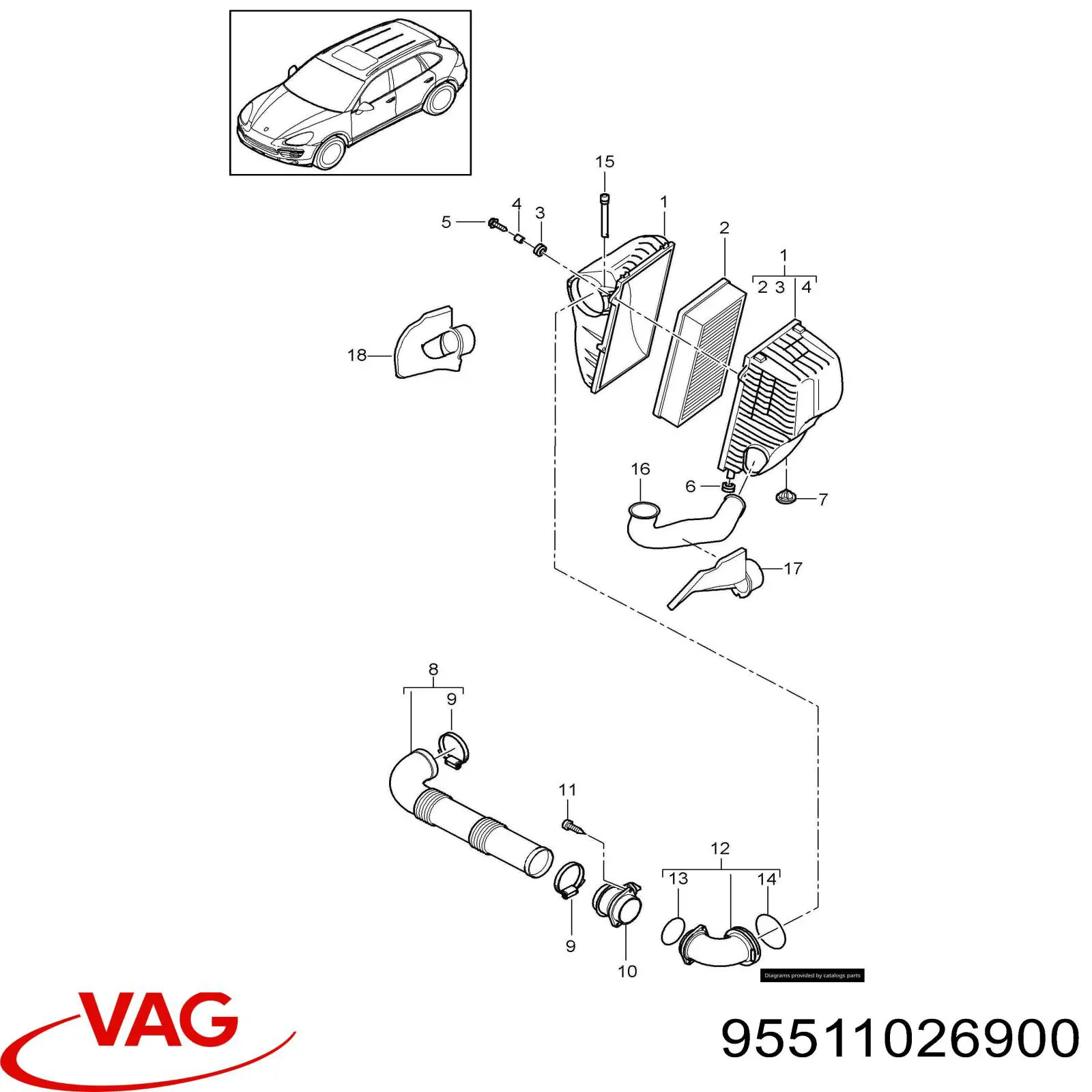 95511026900 VAG