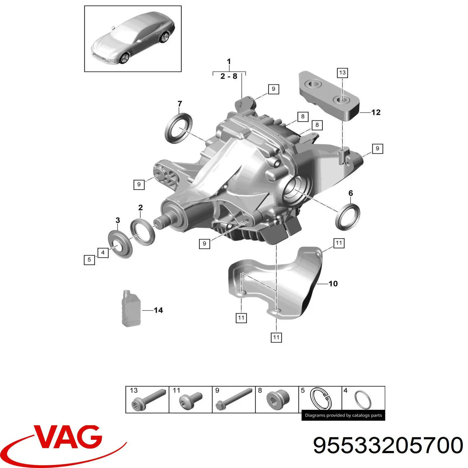 Comprar 95533205700 VAG 