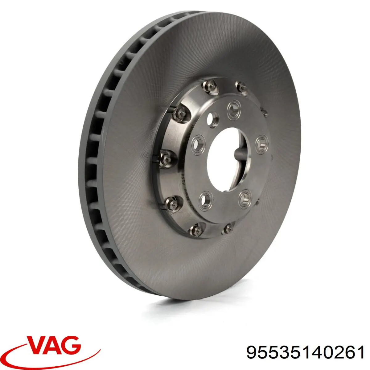 Disco de freno 95535140261 VAG