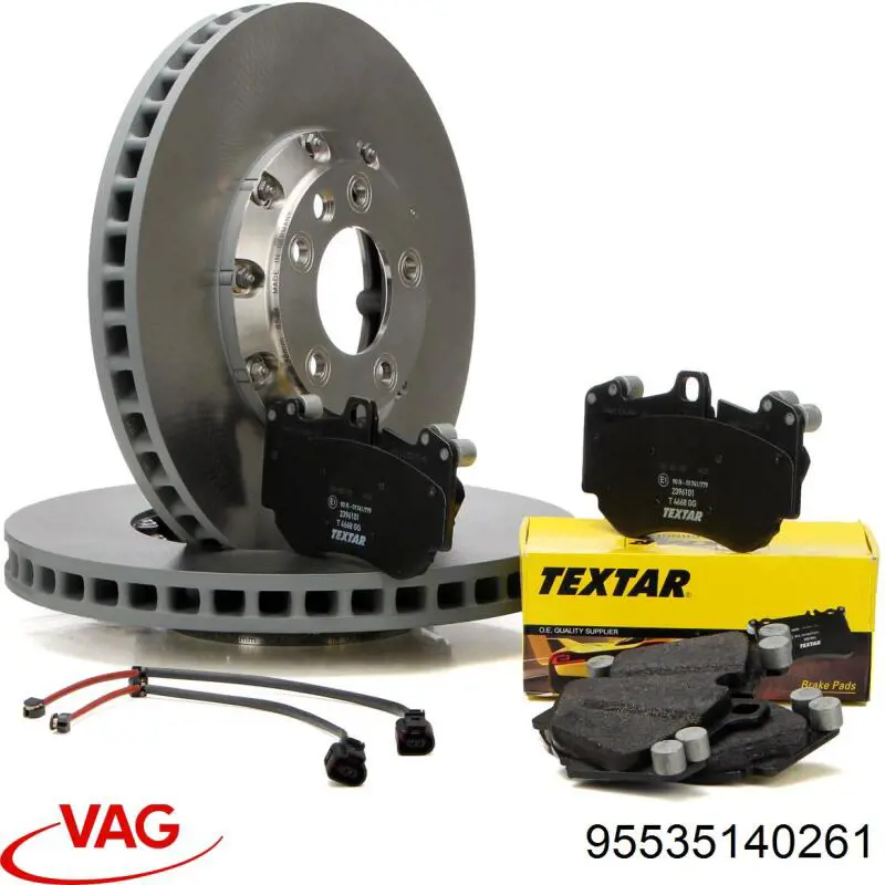 Comprar 95535140260 Porsche Freno de disco delantero