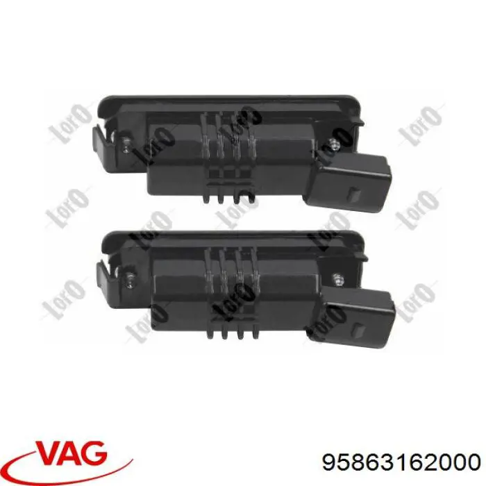 Lampara de matricula Alkar 2423110 precio, desde 17,47 EUR