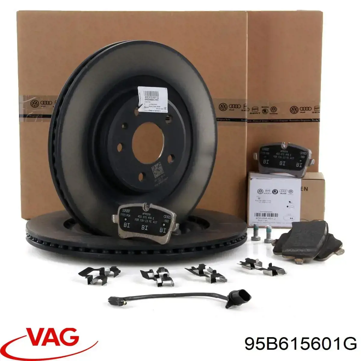 Disco de freno trasero VAG 95B615601G precio, desde 53,95 EUR