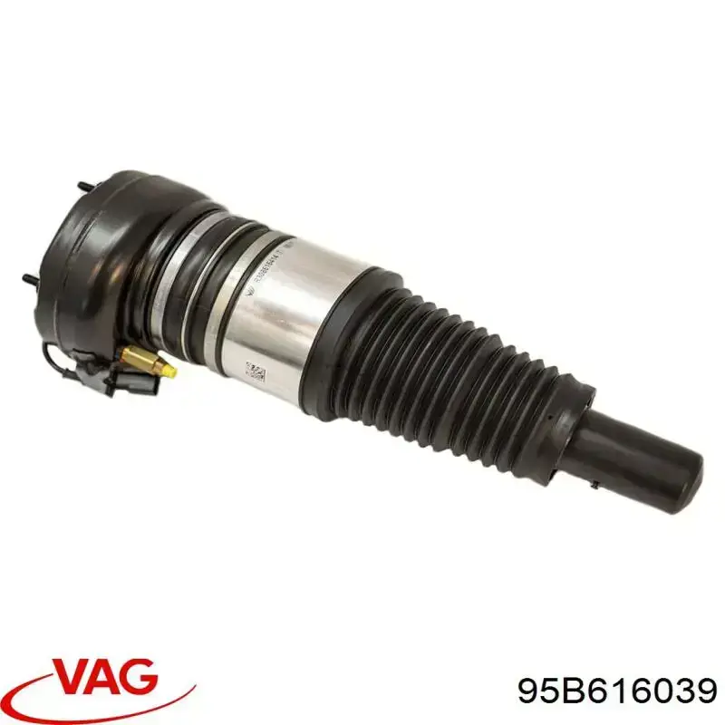 Bolsa de aire del eje delantero 95B616039 VAG
