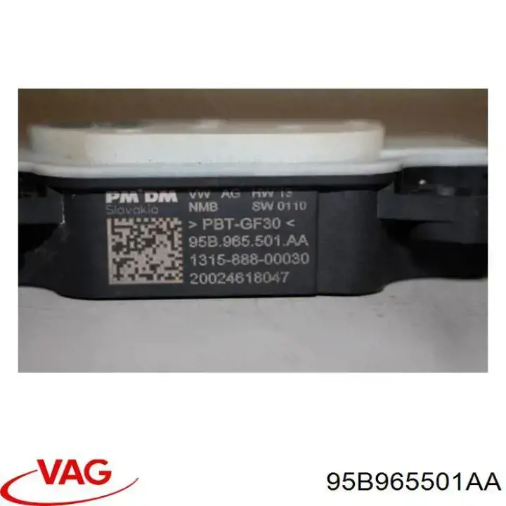 Comprar 95B965501AA VAG Motor del actuador de la persiana del radiador