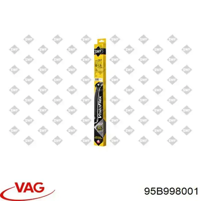 95B998001 VAG Escobillas Limpiaparabrisas delanteras