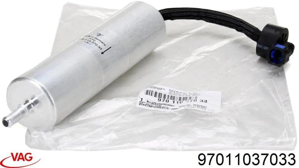 Filtro combustible VAG 97011037033 precio, desde 42,28 EUR