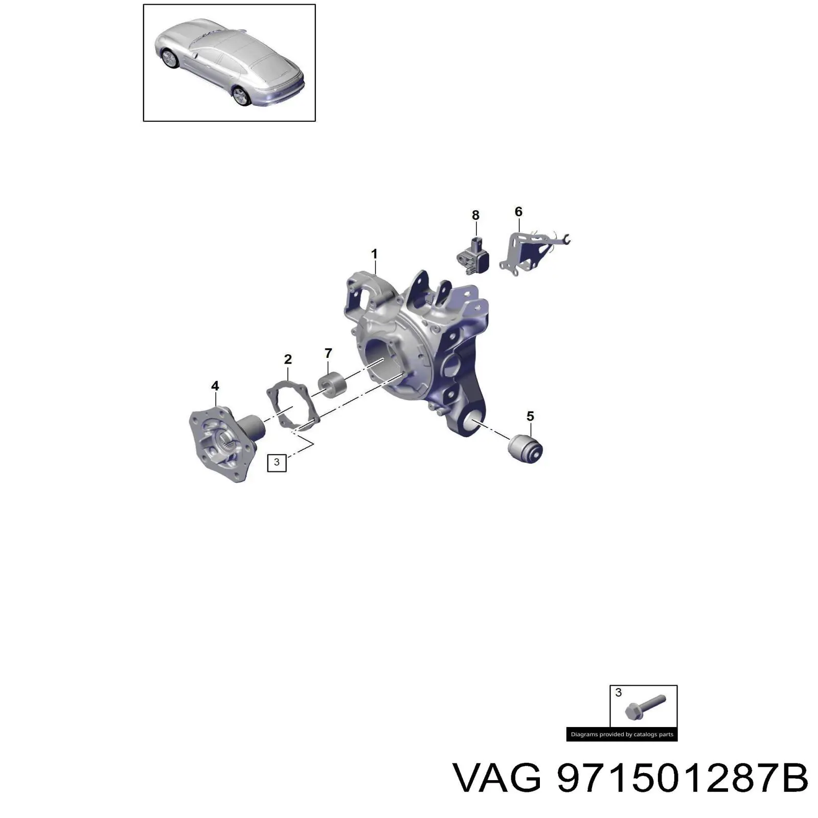 Cojinete exterior de rueda delantera/trasera VAG 971501287B precio, desde 126,00 EUR